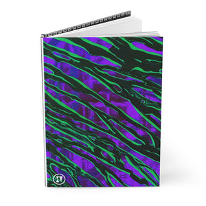 Cyberpunk Zebra Journal