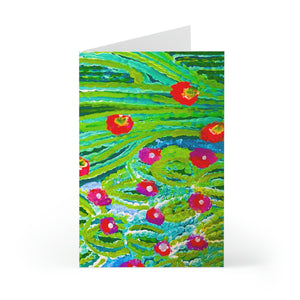 Electric Cacti Note Cards