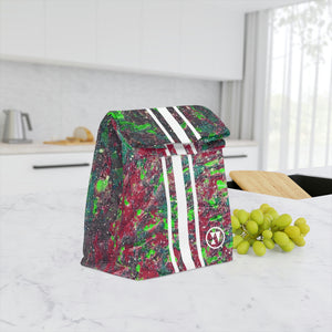 Electric Cosmic Palm Lunch Bag