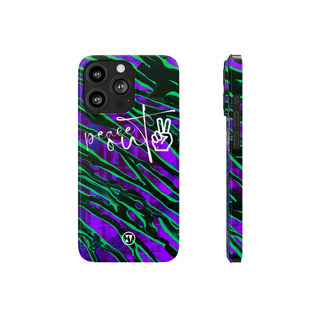 XV PEACE OUT Zebra Vibes Phone Case