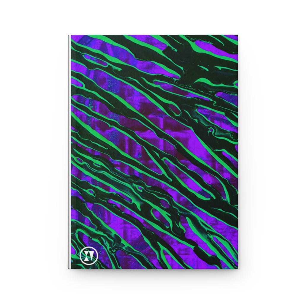 Cyberpunk Zebra Journal