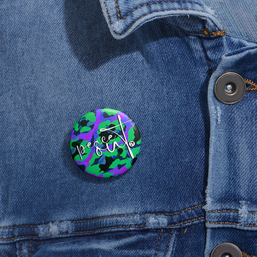 XV PEACE OUT Vibes Vibes Pin